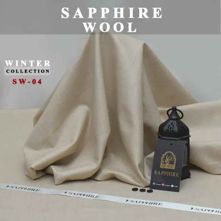 Sapphire Wool Men Unstitched Suit NCC-073