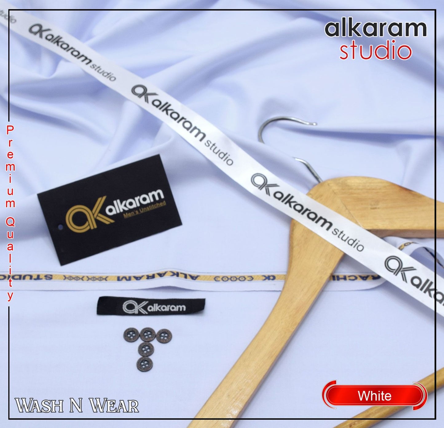 Al-Karam Boski Men Unstitched Suit NCC-052