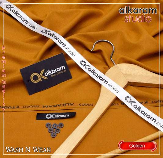 Al-Karam Boski Men Unstitched Suit NCC-058